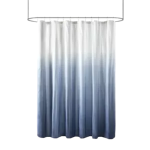 Ara Ombre Printed Seersucker Shower Curtain