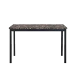 Faux Marble Top metal frame dinette table