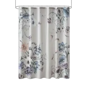Brooklyn Cotton Jacquard Pom Pom Shower Curtain