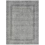 Kenzie Moroccan Bordered Global Woven Area Rug