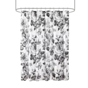 Dorsey Floral Printed Shower Curtain