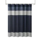 Amherst Faux Silk Shower Curtain