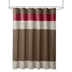 Amherst Faux Silk Shower Curtain