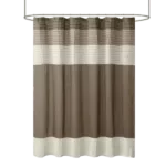 Amherst Faux Silk Shower Curtain