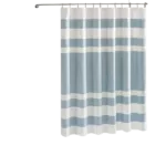 Spa Waffle Shower Curtain with 3M Treatment