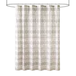 Rhea Cotton Jacquard Shower Curtain