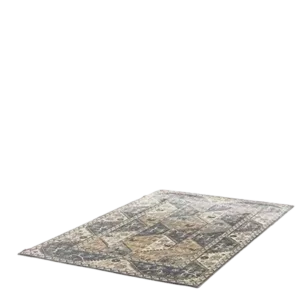 Dakota Tiled Border Area Rug