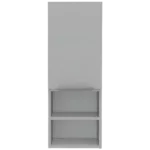 Kingston Rectangle 2-Shelf Medicine Cabinet in Grey