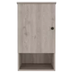 Kensington 1-Shelf Medicine Cabinet in Light Grey