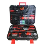 Black Hand Tool Box with  Toolset 238Pcs in Black and Red