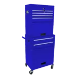 6-Drawer High Capacity Rolling Tool Chest in Blue with Wheels