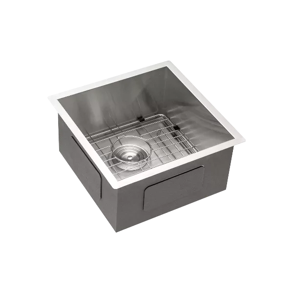 17 Inch Undermount Sink - 17"x19"x9" Undermount Stainless Steel Kitchen Sink 18 Gauge 9 Inch Deep Single Bowl Kitchen Sink Basin