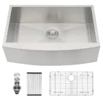 30 Farmhouse Sink - 30 Inch Kitchen Sink Stainless Steel 18 gauge Apron Front Kitchen Sink