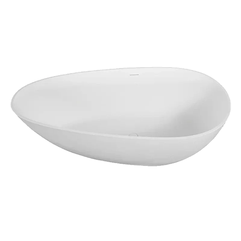 69x29.5 inches Solid Surface Freestanding Bathtub