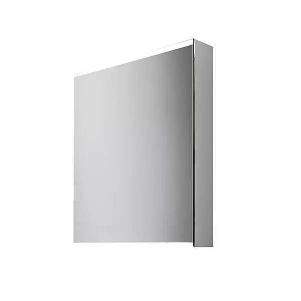 20 in. W x 26 in. H x 4 in. D Silver Surface Mount Medicine Cabinet with Mirror