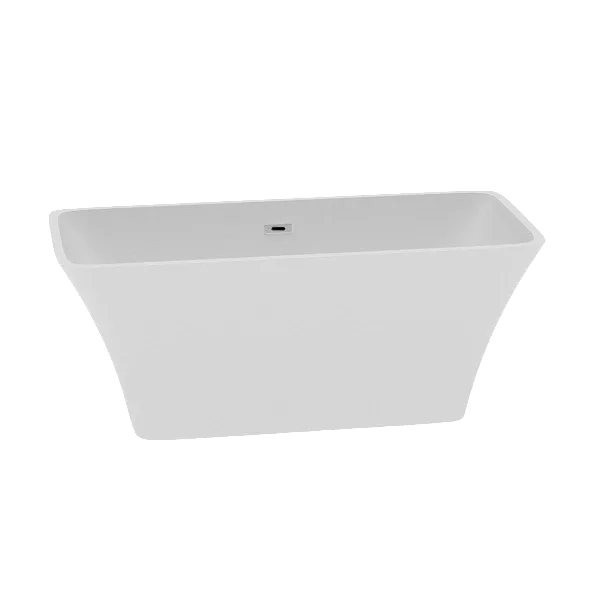 Acrylic Freestanding Bathtub in White Color