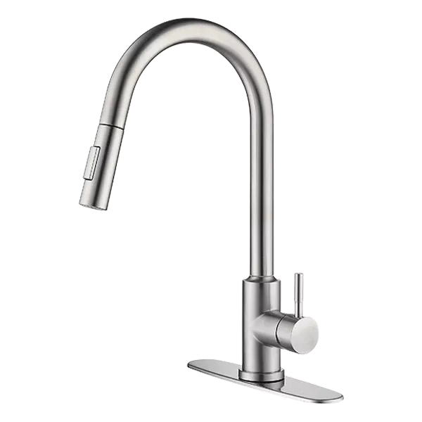 Single Handle Pull Down Kitchen Faucet with Touch Sensor