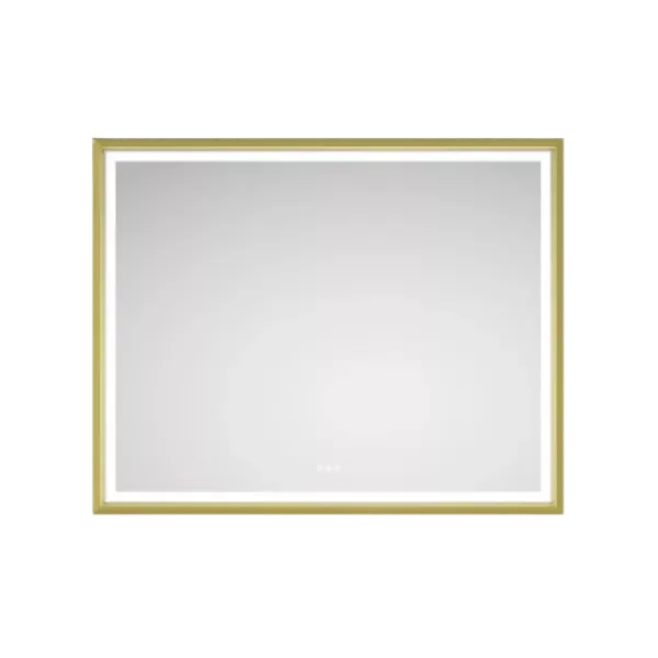 Bathroom  led mirror is multi-functional and each function is controlled by a smart touch button