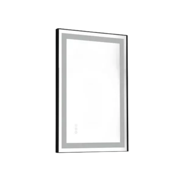 36 x 24 LED Lighted Bathroom Wall Mounted Mirror with High Lumen+Anti-Fog Separately Control
