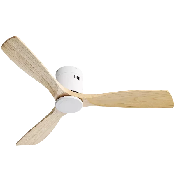 52 in. Indoor/Outdoor 6-Speed Ceiling Fan in White with Remote Control