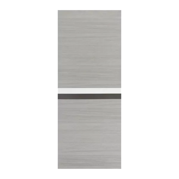 ELF 28 "x 80" Melamine Integrated Door Slab, No Assembly Required, Covered With 2mm Thick Melamine Protective Layer, Environmental-Friendly, Waterproof, Moisture-proof, Deformation Resistant