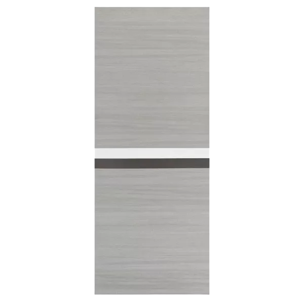 ELF 32" x 80" Melamine Integrated Door Slab, Modern Interior Door Leaf, Covered By 2mm Thick Melamine Protective Layer, Environmental Friendly, Waterproof, Moisture-proof, Anti Deformation