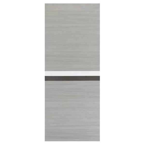 ELF 36 "x 80" Melamine Integrated Door Slab, No Assembly Required, Covered With 2mm Thick Melamine Protective Layer, Environmental-Friendly, Waterproof, Moisture-proof, Deformation Resistant