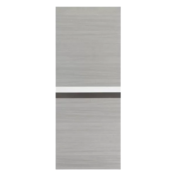 ELF 36 "x 84" Melamine Integrated Door Slab, No Assembly Required, Covered With 2mm Thick Melamine Protective Layer, Environmental-Friendly, Waterproof, Moisture-proof, Deformation Resistant