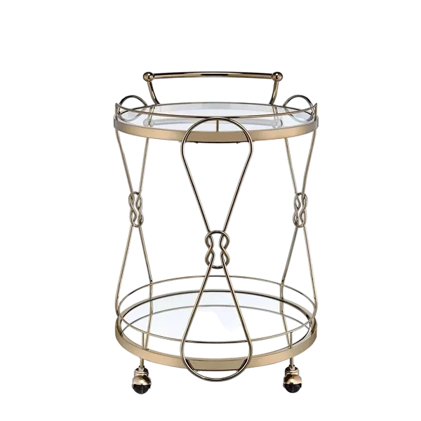 ACME Zekera Serving Cart, Champagne