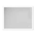 40 in. W x 32 in. H Rectangular Frameless LED Light Anti-Fog Wall Bathroom Vanity Mirror with Backlit and Front Light